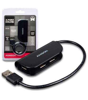 I/O HUB USB2.0 4PORT READY/0.2M HUE-X4B AXAGON