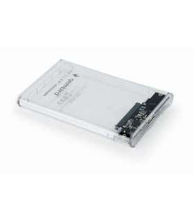 HDD CASE EXT. USB3 2.5"/TRANSPARENT EE2-U3S9-6 GEMBIRD