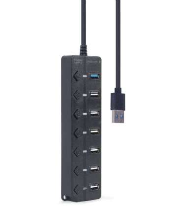 I/O HUB USB3 7PORT/UHB-U3P1U2P6P-01 GEMBIRD