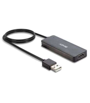 I/O HUB USB2 4PORT/42986 LINDY