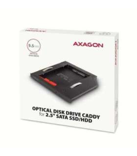 SSD/HDD CADDY 2.5" DVD SLOT/RSS-CD09 AXAGON