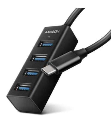 I/O HUB USB-C 4PORT MINI/0.2M HUE-M1C AXAGON