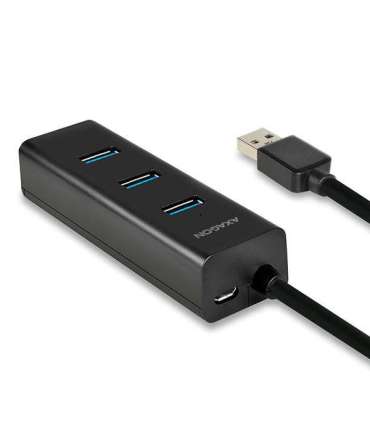 I/O HUB USB3.0 4PORT CHARGING/1.2M HUE-S2BL AXAGON