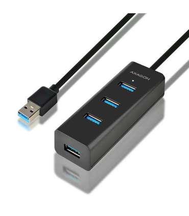 I/O HUB USB3.0 4PORT CHARGING/1.2M HUE-S2BL AXAGON