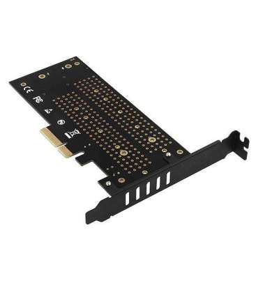 SSD ACC ADAPTER NVME/SATA/M.2/PCIE SP&LP PCEM2-DC AXAGON