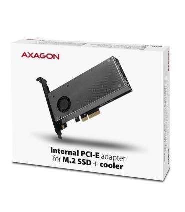 SSD ACC ADAPTER NVME/SATA/M.2/PCIE SP&LP PCEM2-DC AXAGON