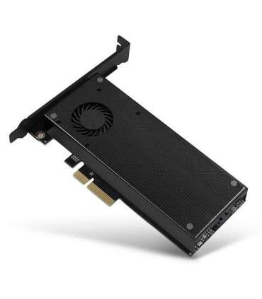 SSD ACC ADAPTER NVME/SATA/M.2/PCIE SP&LP PCEM2-DC AXAGON