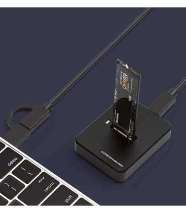 SSD ACC DOCK STATION USB-C M.2/DD-U3M2 GEMBIRD