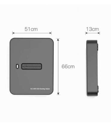 SSD ACC DOCK STATION USB-C M.2/DD-U3M2 GEMBIRD