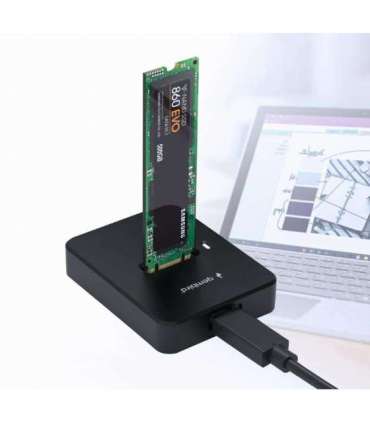 SSD ACC DOCK STATION USB-C M.2/DD-U3M2 GEMBIRD