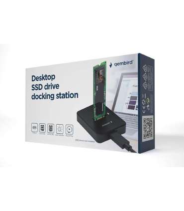 SSD ACC DOCK STATION USB-C M.2/DD-U3M2 GEMBIRD