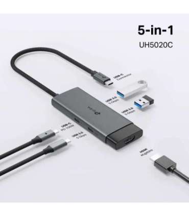 I/O HUB USB-C 5PORT/UH5020C TP-LINK