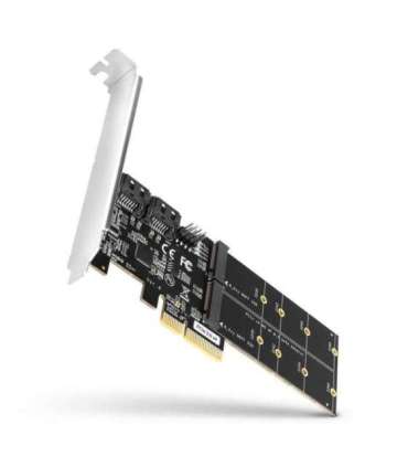 SSD ACC I/O CONTROLLER PCIE/SATA M.2 PCES-SA4M2 AXAGON