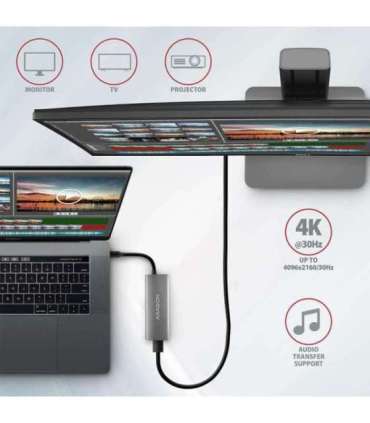 I/O HUB USB-C 5IN1/0.2M HMC-5G2 AXAGON