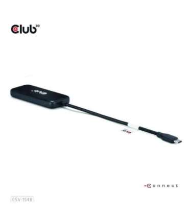 I/O HUB USB-C 4PORT/CSV-1548 CLUB3D