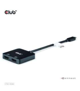I/O HUB USB-C TO HDMI 2PORT/MST CSV-1558 CLUB3D