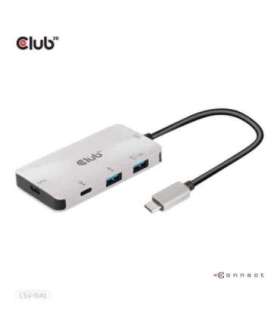 I/O HUB USB-C PD CHARGING/CSV-1543 CLUB3D