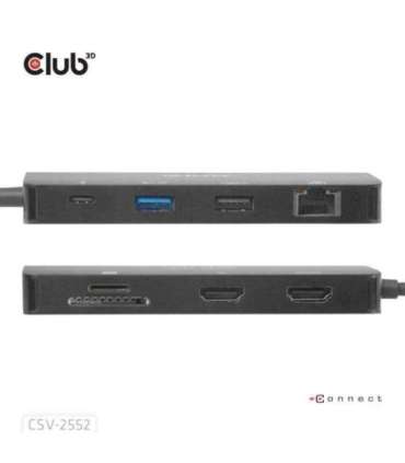 I/O HUB 9IN1 USB-C/100W CSV-2552 CLUB3D