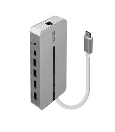 I/O DOCKING STATION USB-C/MINI DUAL 4K 43360 LINDY