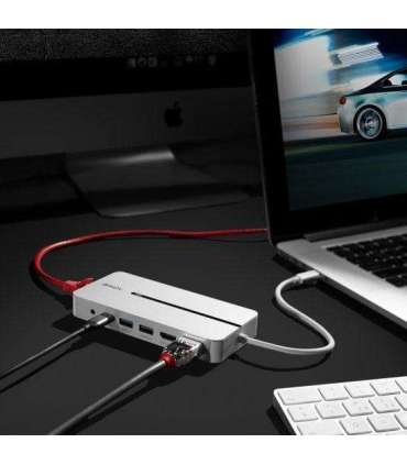 I/O DOCKING STATION USB-C/MINI DUAL 4K 43360 LINDY