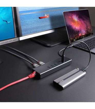 I/O DOCKING STATION USB-C/DST-MINI DUO 43373 LINDY