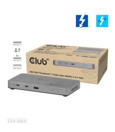 I/O HUB THUNDERBOLT 5IN1/180W CSV-2563 CLUB3D
