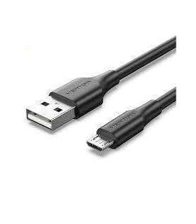 CABLE USB2.0 TO MICRO-B/0.5M BLACK CTIBD VENTION