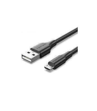 CABLE USB2.0 TO MICRO-B/0.5M BLACK CTIBD VENTION