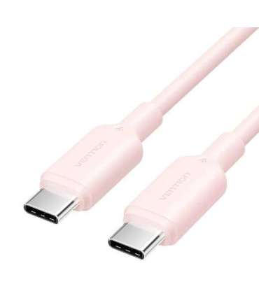 CABLE USB-C TO USB-C/1M PINK TRCPF VENTION