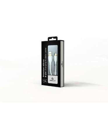 CABLE LIGHTNING TO USB2 1.5M/CC-USB2S-AM8PM-1.5M-W GEMBIRD