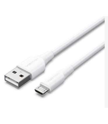 CABLE USB2.0 TO MICRO-B/2M WHITE CTIWH VENTION