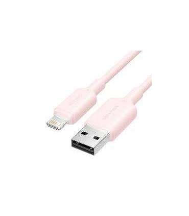CABLE USB2.0 TO LIGHTNING/1M PINK LAMPF VENTION