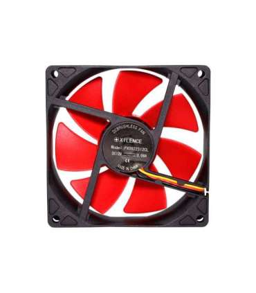 CASE FAN 92MM REDWING 3PIN+4P/12V XF038 XILENCE