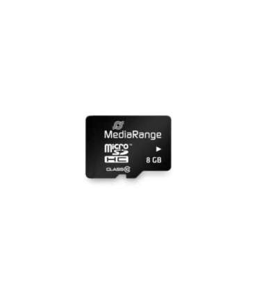 MEMORY MICRO SDHC 8GB C10/W/ADAPTER MR957 MEDIARANGE