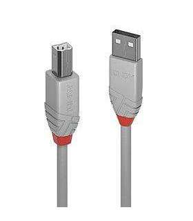CABLE USB2 A-B 2M/ANTHRA GREY36683 LINDY