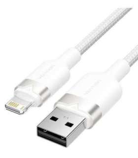 CABLE USB2.0 TO LIGHTNING/1M WHITE LANWF VENTION
