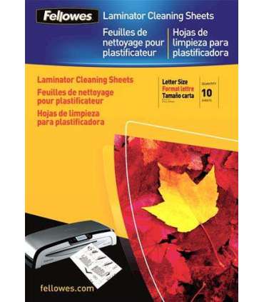 LAMINATOR ACC CLEANING SHEET/10PCS 5320604 FELLOWES