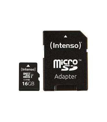 MEMORY MICRO SDHC 16GB UHS-I/W/ADAPTER 3423470 INTENSO