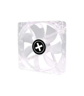 CASE FAN 120MM TRANSP 3PIN+4P/RED 12V XF046 XILENCE