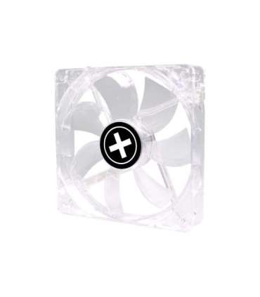 CASE FAN 120MM TRANSP 3PIN+4P/RED 12V XF046 XILENCE