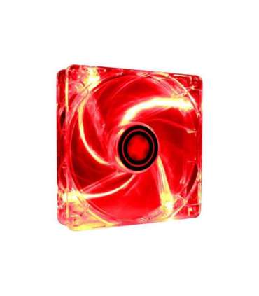 CASE FAN 120MM TRANSP 3PIN+4P/RED 12V XF046 XILENCE