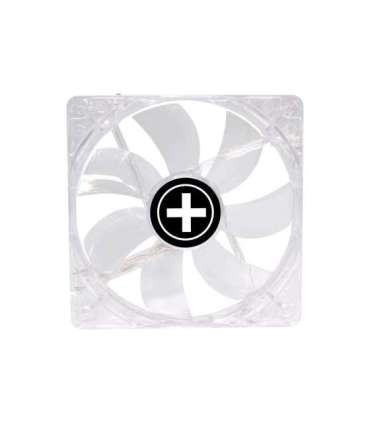 CASE FAN 120MM TRANSP 3PIN+4P/RED 12V XF046 XILENCE