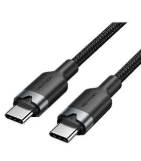 CABLE USB-C TO USB-C/2M BLACK TRDBH VENTION