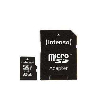 MEMORY MICRO SDHC 32GB C10/W/ADAPTER 3433480 INTENSO