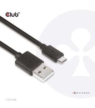 CABLE USB TO MICRO USB 1M/M/M CAC-1408 CLUB3D