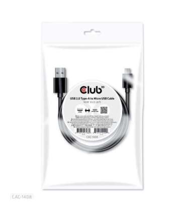 CABLE USB TO MICRO USB 1M/M/M CAC-1408 CLUB3D