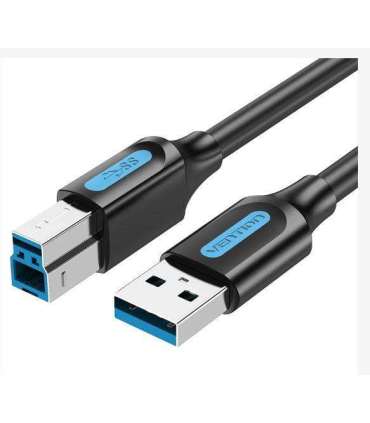 CABLE USB3.0 MALE TO MALE/3M BLACK COOBI VENTION