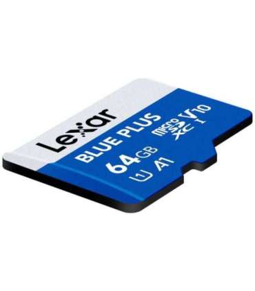 MEMORY MICRO SDXC 64GB UHS-I/W/A LMSBLPL064G-BNANG LEXAR