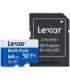 MEMORY MICRO SDXC 64GB UHS-I/W/A LMSBLPL064G-BNANG LEXAR