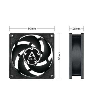 CASE FAN 80MM P8 MAX/ACFAN00286A ARCTIC